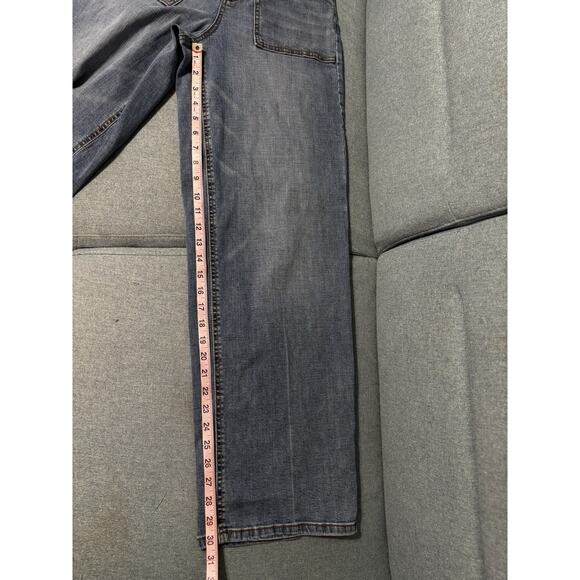 Scoop Jeans Utility Wide Leg Size 6 High Waisted Hippie Festival 90’s - Picture 8 of 9